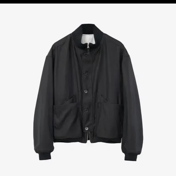 [3] 폴리테루 울 실크 탱커 자켓