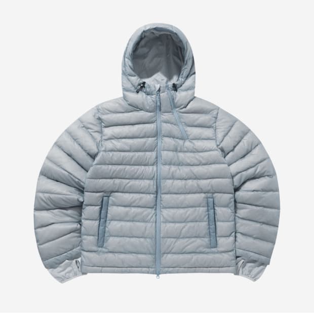 Sansan Gear Suffix Puffer Jacket SkyBlue