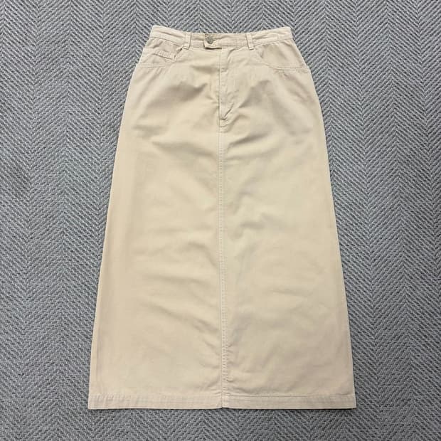 엘엘빈 베이직 코튼 스커트 v2880