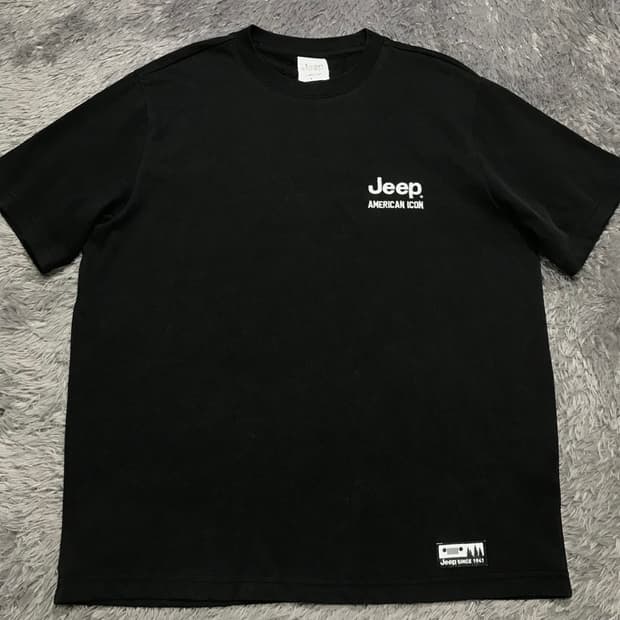 [[L,A급,공용] 지프(JEEP) 헤리티지 루즈핏 반팔티셔츠@964