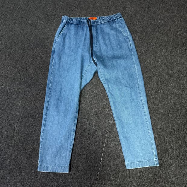 BARENA 바레나 밴딩 데님 팬츠