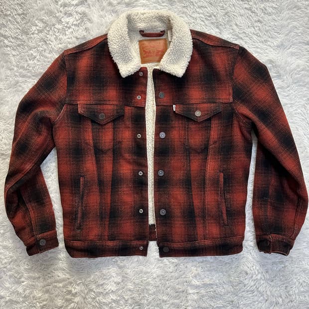 리바이스 쉐르파 트러커 자켓 M