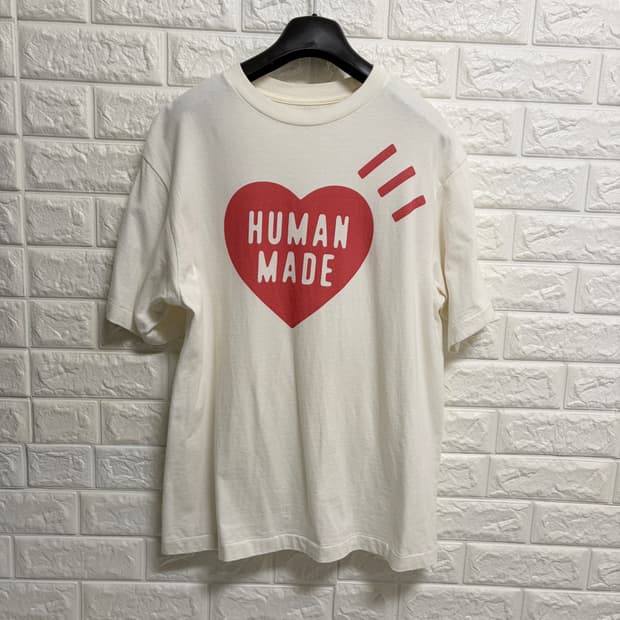 휴먼메이드 하트 반팔 티셔츠 S