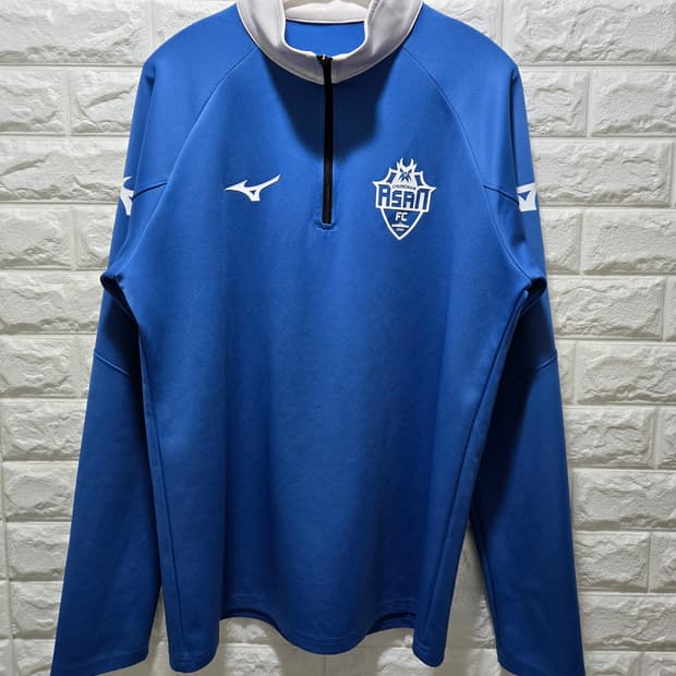 미즈노 충남아산FC 2020 반집업 긴팔 100