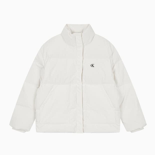 (새상품) 캘빈클라인 여성 숏 렝스 스탠드 카라 푸퍼