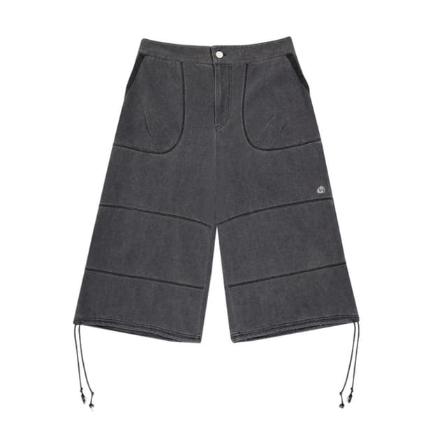 코이세이오 지그재그 팬츠 챠콜