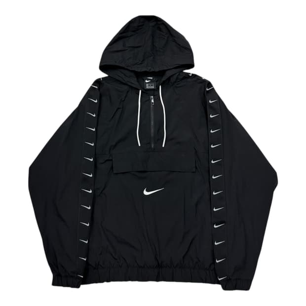 나이키 사이드라인 스우시 우븐 아노락 자켓 블랙 XL 105