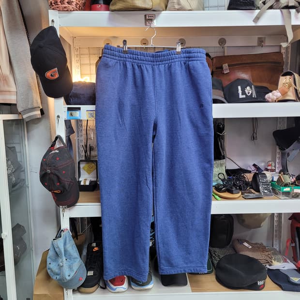 RUSSELL 러셀 블루 애슬레틱 스웻 팬츠 트레이닝 바지