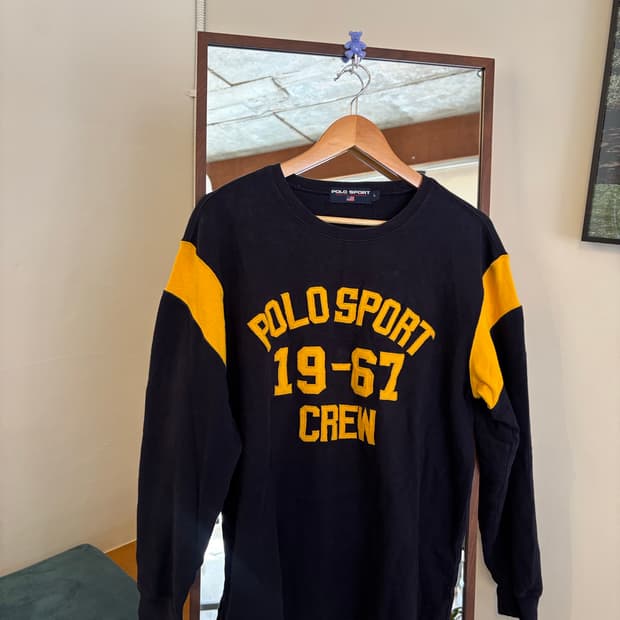폴로 스포츠 19-67 맨투맨 티셔츠