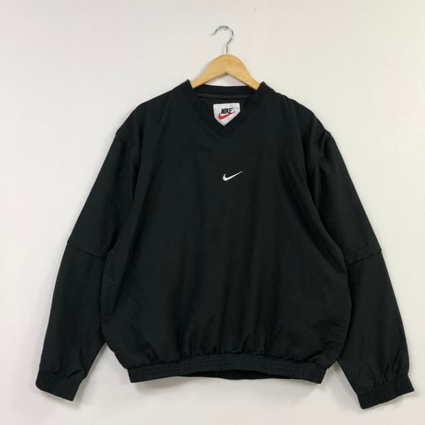 XL 나이키 블랙 스우시 웜업