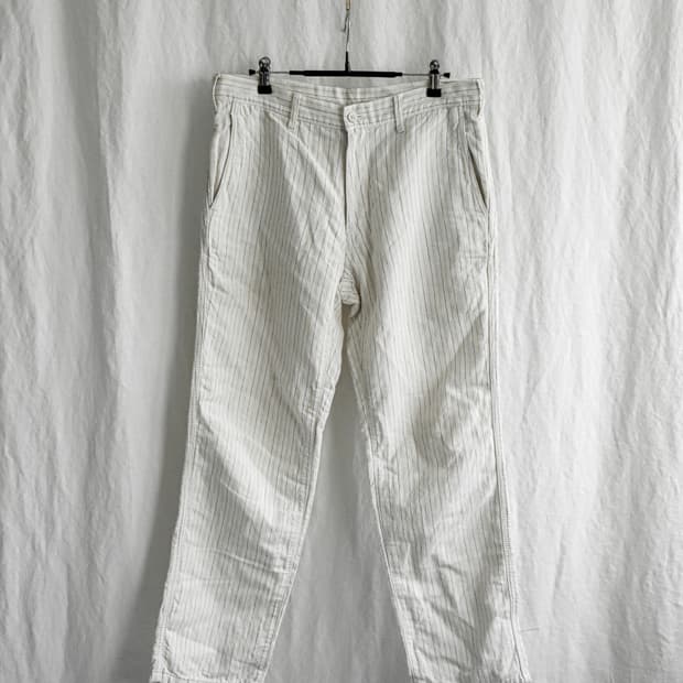 빈티지 00‘s 꼼데가르송 옴므 핀 스트라이프 팬츠 / L