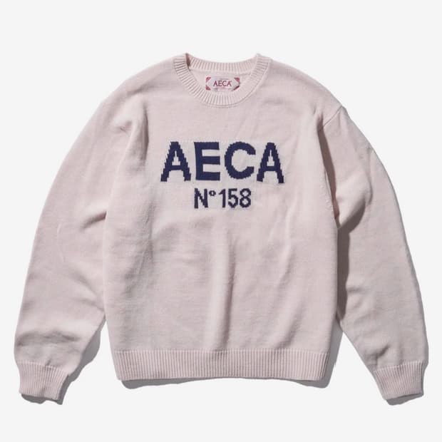 에이카 화이트 니트