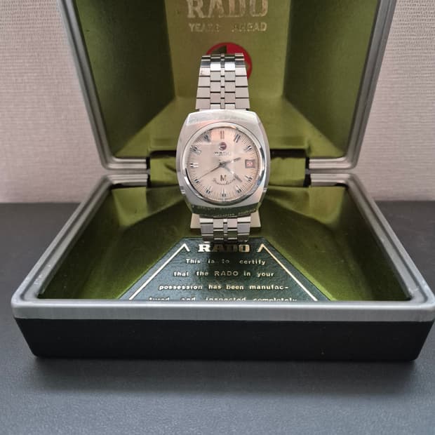 RADO Mannheim 오토매틱 시계(오리지널 박스)