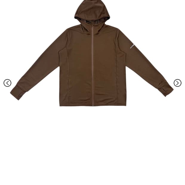 지초이 컴포트 이지윈드 후드 25-001 브라운