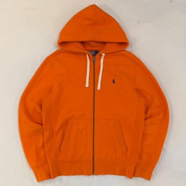 폴로 랄프로렌 포니 후드집업 오렌지