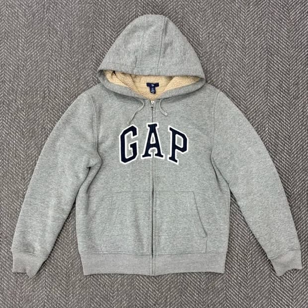 GAP 갭 보아털 후드집업 