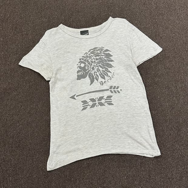 M)Beams T vintage 그래픽 반팔