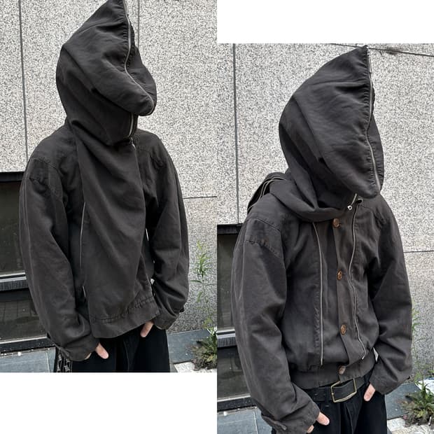 비비안웨스트우드 비대칭 후드 자켓