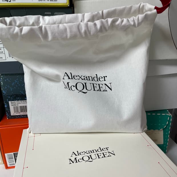 알렉산더맥퀸 실버 반지 + 케이스