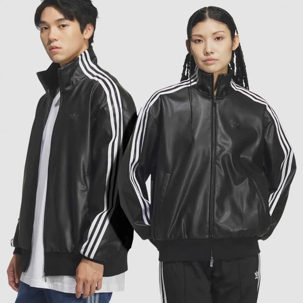 아디다스 플레더 3S 트랙탑 / 레더자켓 