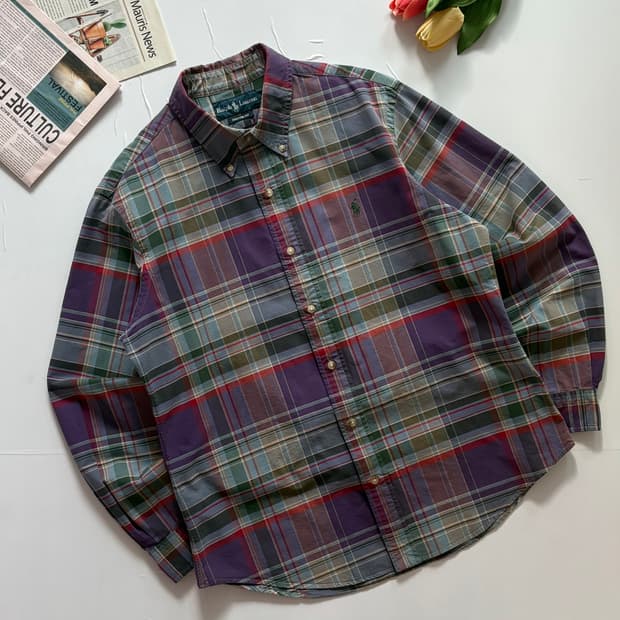 Polo 폴로랄프로렌 마드라스 체크 셔츠