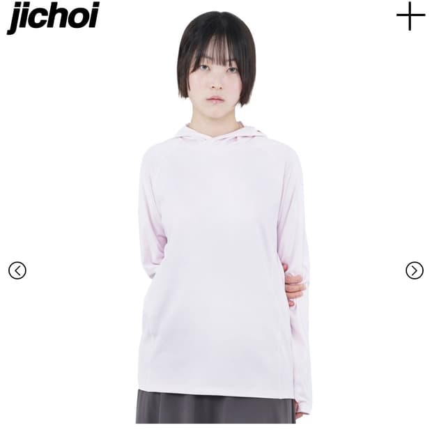 지초이 25-003 HOODED LONG SLEEVE