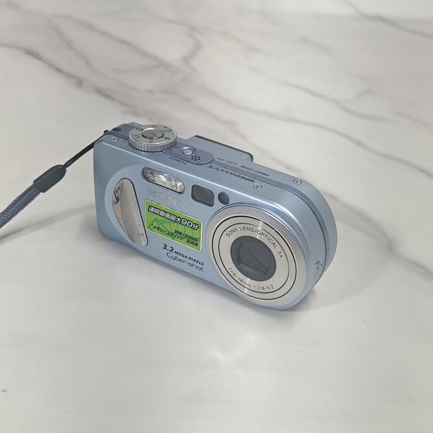 하자있음) 소니 사이버샷 CyberShot DSC-P8 빈티지 카메라