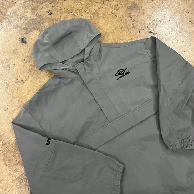 [정품/L] 엄브로 후드 아노락 그레이 b8