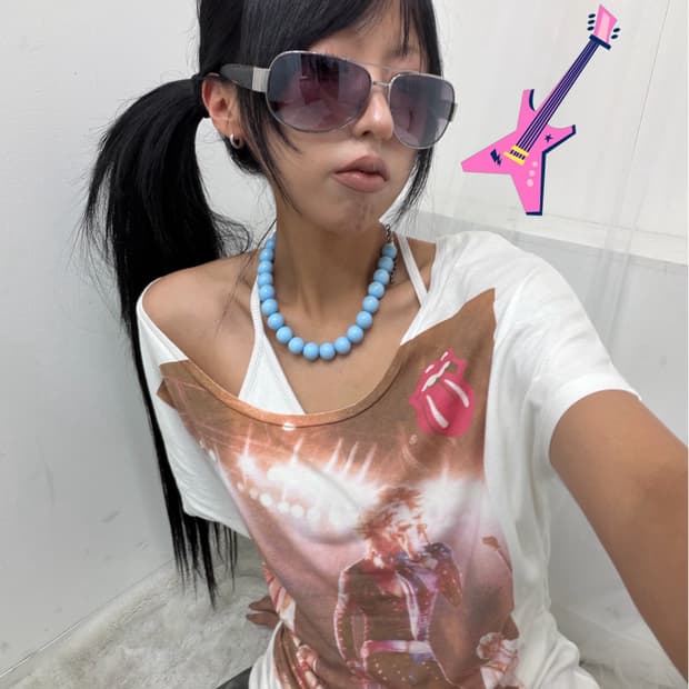 < Hysteric Glamour X The Rolling Stones
