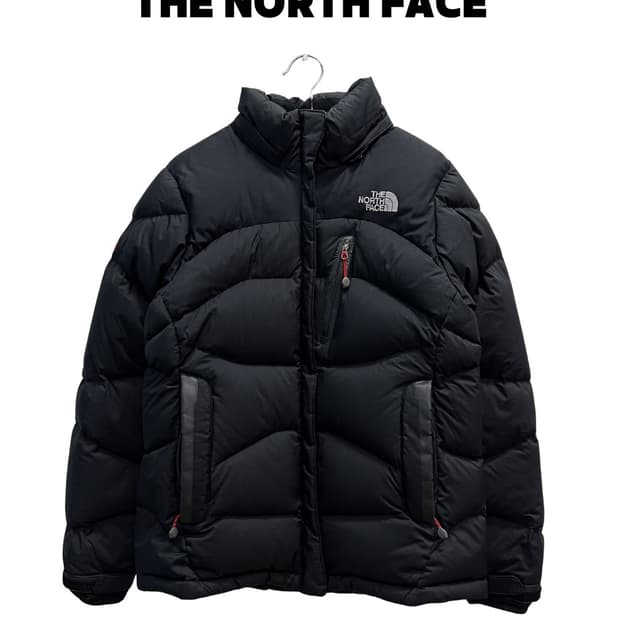 노스페이스 800필 아크틱 구스다운 자켓 블랙