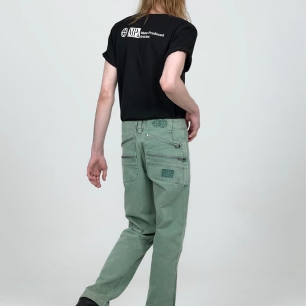 플라스틱프로덕트 MPa SPLIT POCKET PANTS(EMERALD)