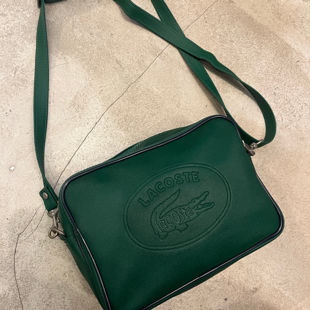 빈티지 90s 라코스떼 크로스백