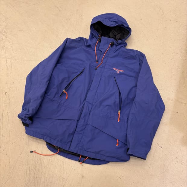 폴로 스포츠 스몰로고 올드스쿨 바람막이