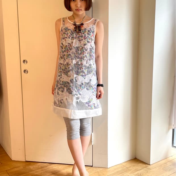 Shell layered dress