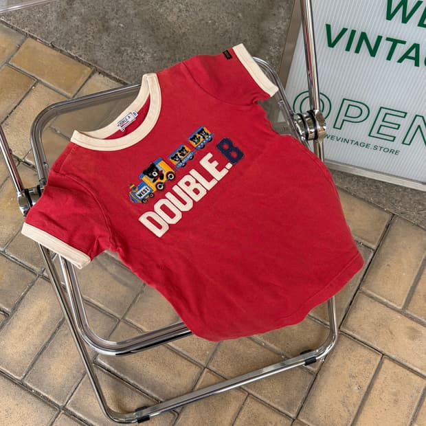 OUBLE.B Vtg Kids 빈티지 키즈 티셔츠 (120)