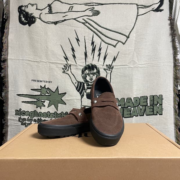 (vans)반스 슬립온 스터드 스웨이드53  245