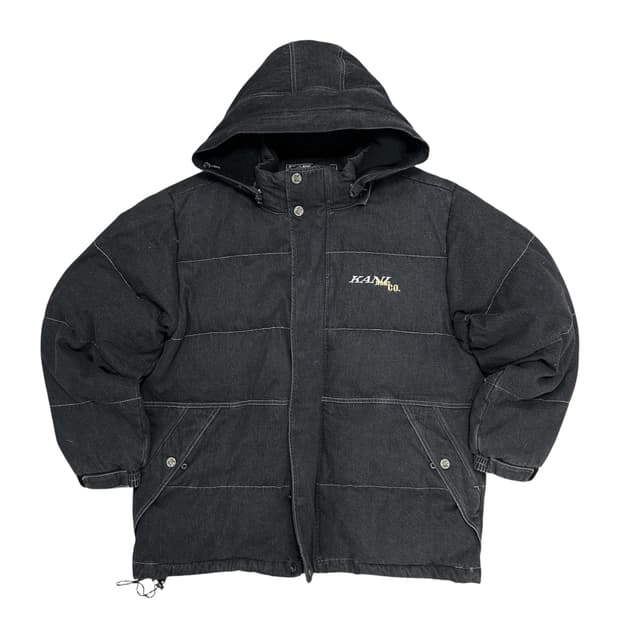 칼카니 올드스쿨 덕다운 데님 패딩(XL)