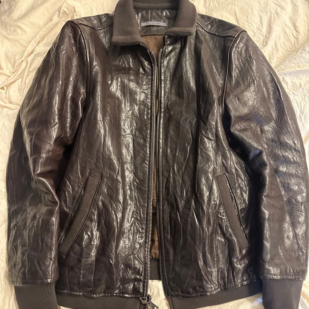 존바바토스 램스킨 레더자켓