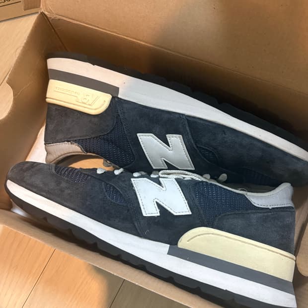 뉴발란스 990v1 메이드 인 USA 네이비 280