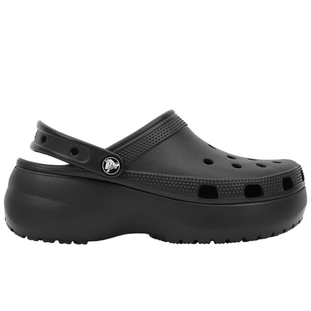 크록스 플랫폼 클로그 블랙
