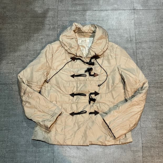 일본빈티지 Comne 하구미모리걸 아메카지 웨스턴 퀄팅자켓