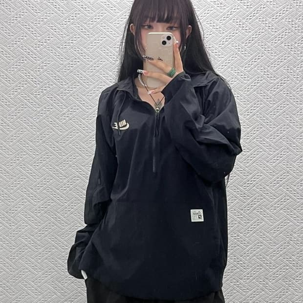 나이키 NSW 언라인드 바람막이 반집업 아노락 XXL C10660