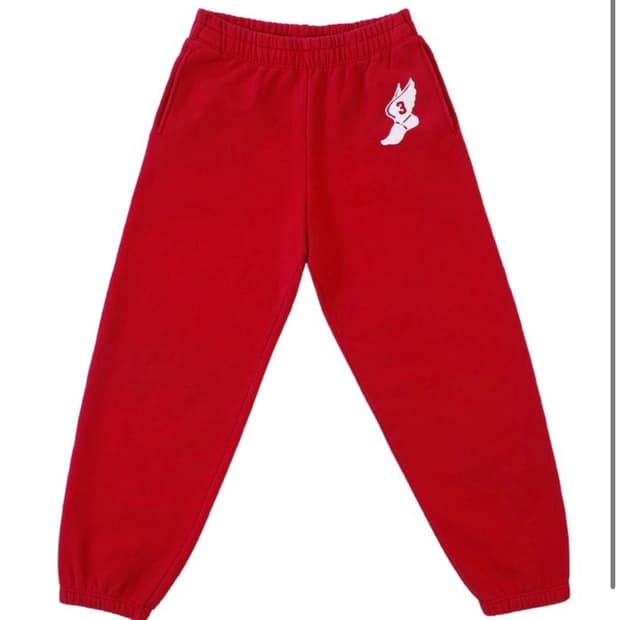 컬렉트피시스 레드 윙풋 스웻팬츠 m