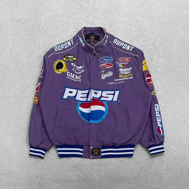 JH 디자인 제프 고든 펩시 레이싱 자켓 퍼플