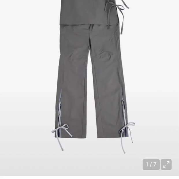 Aeae skirt layerd string pants 스트링 팬츠 바지