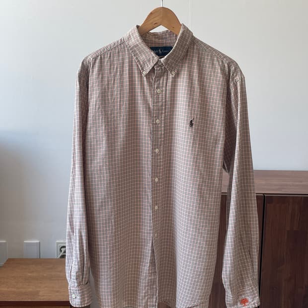 폴로 랄프로렌 남성 체크셔츠