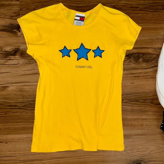 Vintage Tommy Girl Y2K Star Tee