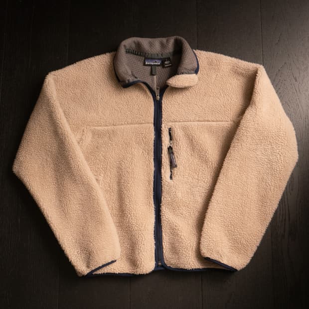 90s Patagonia Retro Pile Cardigan 95-100