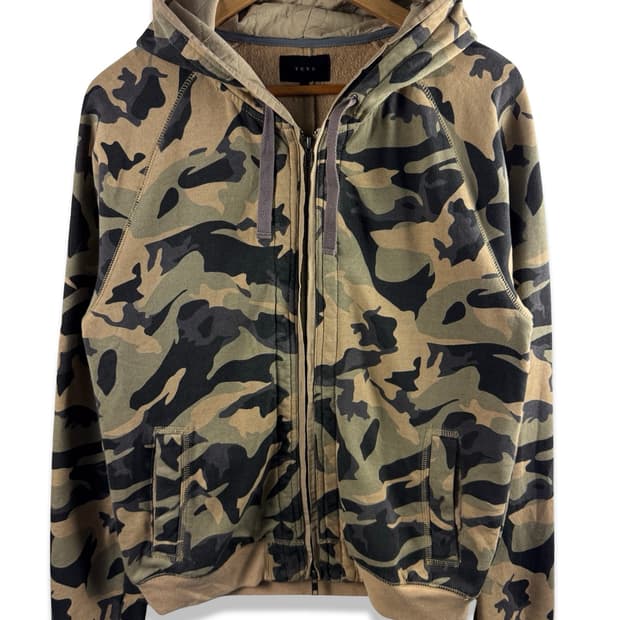 JPN 카모플라주 Y2K 후드집업2386