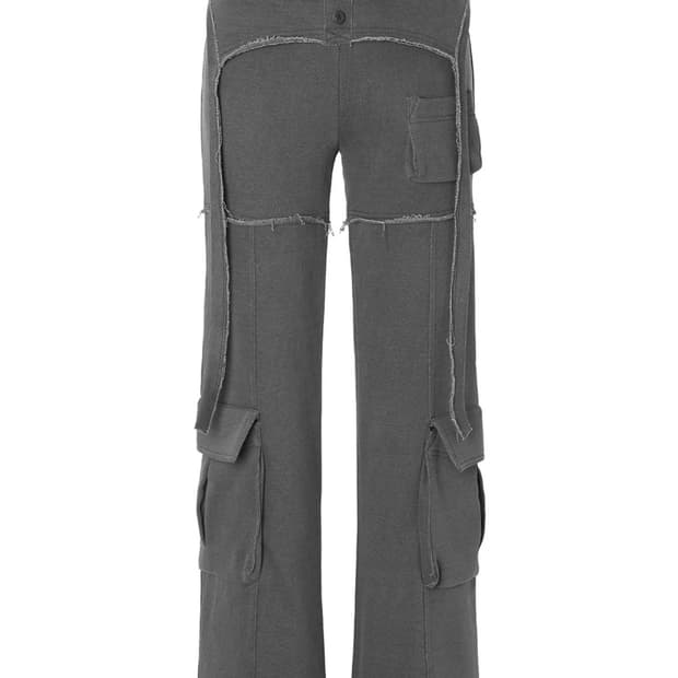 쓰리타임즈 제나카고팬츠 차콜 s